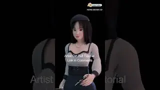 Blender ARTIST GIRL Character Modeling 