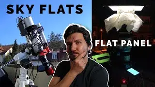 Which are better - SKY FLATS or flats shot using a FLAT PANEL for astrophotography?