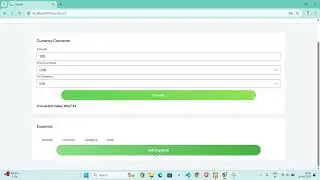 CurrenSync - Real-Time Currency Converter and Budgeting Tool 
