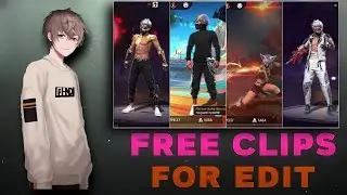 TOP 10 CLIPS PACK | FREE FIRE CLIPS 🥵💫 FF EMOTE CLIPS PACK | FREE TO USE #72