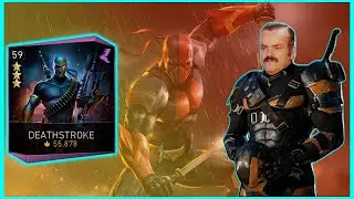 Deathstroke Vs Deathstroke! 3 Stars No Gears 575 M Damage Injustice 2 Mobile