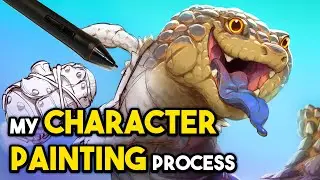 My Character Painting Process!