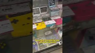 Thrifted retro games in Japan
