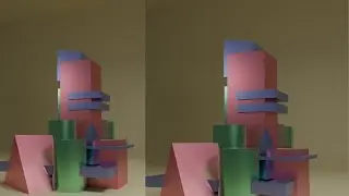 مشروع  بناء أشكال هندسية بسيطة  في بلندر - Blender