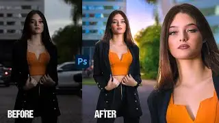 Portrait Photo Retouching | Tutorial 068# | Photoshop CC 2024