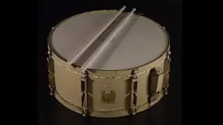 Working paper snare  /  Малый барабан из бумаги