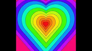 Rainbow shapes