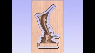 Vectric V10 Tutorials | Two Sided Machining | Two Sided Marlin