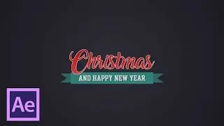 Текстовая анимация в стиле леттеринг в After Effects (Lettering Calligraphy text in After Effects)