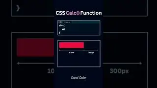 css calc() function 