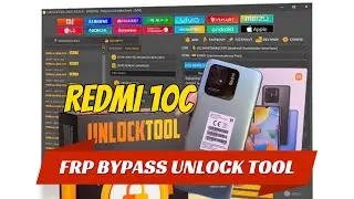 REDMI 10C FRP BYPASS UNLOCK TOOL 100% DONE 