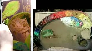 Daily alla prima - oil painting practice - nr.141
