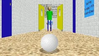 Baldi's Basics But You're A Golf Ball (New Gamemode)