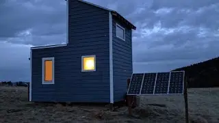Off-Grid Solar Tiny House - Solar Panels and Rack