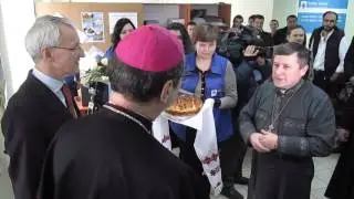 ВП-TV: Встреча апостольского нунция Клаудио Гуджеротти, Краматорск (24.02.2016)