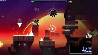 Rusted World 100% by Shlaken | Easy Demon | Geometry Dash 2.2