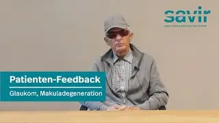 Behandlung einer Sehnervschädigung durch Glaukom und Makuladegeneration (Herr K.)