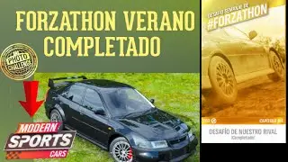 Forza Horizon 4 Desafío Semanal #FORZATHON Verano Completado Mitsubishi Lancer Evolution VI GSR 1999