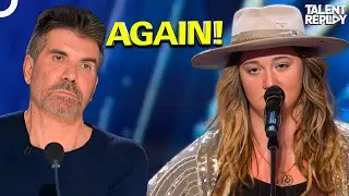 Simon Asks Dani Kerr to Sing TWICE | America's Got Talent