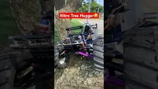 Perfect Nitro Engine Idle from A Tree Hugger Traxxas T-Maxx LOL😆