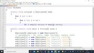 Java Programming Tutorials   Array of Objects