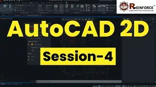 AUTO CAD  Free tutorials SESSION 4 | Free AutoCAD learning videos