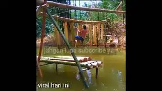 Ninja warrior versi tradisional
