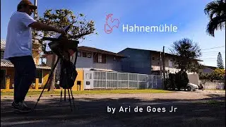 WATERCOLOR PleinAir with Hahnemühle The Collection paper by Ari de Goes Jr