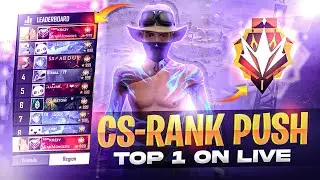 PUSH TO TOP 1 GRANDMASTER - CS RANKED 😎👽 