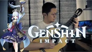 GENSHIN IMPACT: Inazuma Konda Village Night Classical Guitar Solo w/ Tabs