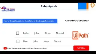 How to change Queue items status failed to New through Orchestrator || Uipath Orchestrator Tutorial