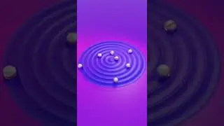 Kinetic sand loop animation #shorts #blenderrender3d #3d #satisfying #relaxing #mindfresh