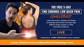 Join the Free 5-Day End Chronic Low Back Pain Challenge With Robin Wakeham - Physical Therapist!