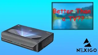 Will this replace your TV?!? | NexiGo Aurora Pro Unboxing!! | 4K UST Projector!! | Laser TV!!