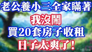 老公養小三全家瞞著，我沒鬧，變賣家產買20套房子收租，日子太爽了！#情感故事#小说#情感故事#家庭故事