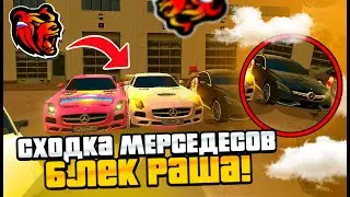 ПРОВЕЛ СХОДКУ МЕРСЕДЕСОВ на БЛЕК РАША! БМВшники плачут? BLACK RUSSIA crmp mobile