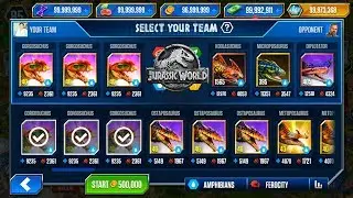 GEN 2 FURY - GORGOSUCHUS vs AMPHIBIANS - JURASSIC WORLD THE GAME