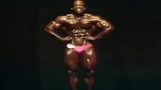 Albert Beckles Competing at the 1986 Mr. Olympia