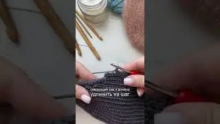 Шапка крючком 