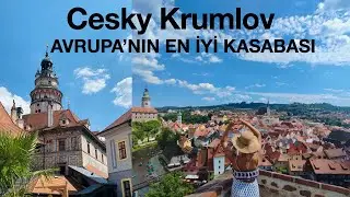 AVRUPA'NIN EN İYİ KASABASI | Cesky Krumlov : Masal Diyarı #gezivlog