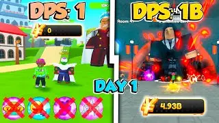 *NO GAMEPASS* Noob To Master in Anime Warriors Simulator 2 [Day 1]
