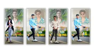 ⚡ Instagram Trending Photo Editing lyrical video editing in kinemaster telugu
