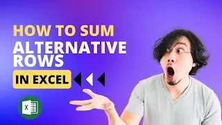 📊 Master Excel's SUMPRODUCT for Summing Alternating Rows! 🔄🔢