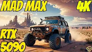 Mad Max RTX 5090 Fps Performance MaX Settings!! 4K UltraHD