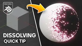 Procedural Dissolving Effect in Blender