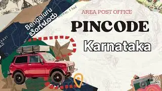 Karnataka PIN Code 📌 Postal code Karnataka | Bengaluru pincode 