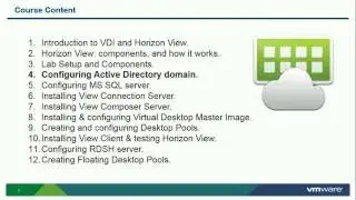 VMWare Horizon View 7 - Active Directory setup - 004
