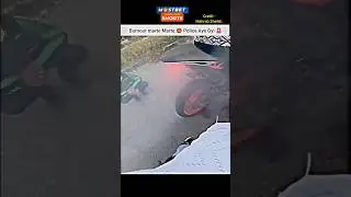 Police Aya Gya 😭 Burnout Marte Marte 🔥 #police #burnout #shorts #bike #rider #youtubeshorts #vlog