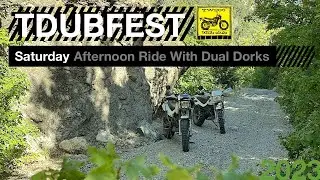 TDUBFEST Saturday Part-2 Afternoon Ride With Dual Dorks / GCRad1 - Yamaha TDUB Club