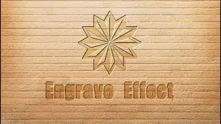 Engraved Effect in coreldraw X7!